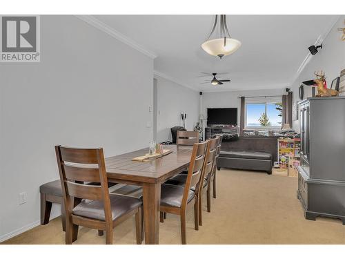 5882 Snow Pines Crescent Unit# A, Kelowna, BC - Indoor Photo Showing Dining Room