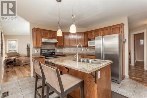 886 Stevenson Road, West Kelowna, BC - Indoor Photo Showing Kitchen With Double Sink