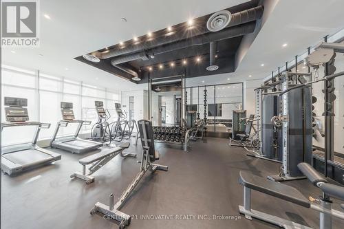 301 - 1480 Bayly Street, Pickering, ON - Indoor Photo Showing Gym Room