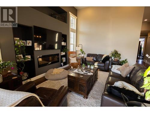 5117 Coho Place, Terrace, BC - Indoor Photo Showing Living Room With Fireplace