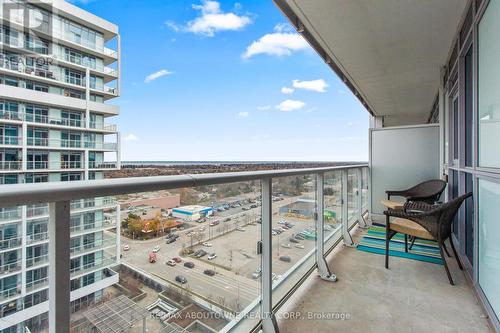 1306 - 65 Speers Road, Oakville, ON - Outdoor With Balcony With View With Exterior