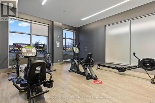 1306 - 65 Speers Road, Oakville, ON - Indoor Photo Showing Gym Room