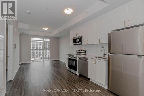 411 - 480 Gordon Krantz Avenue, Milton, ON - Indoor Photo Showing Kitchen With Stainless Steel Kitchen