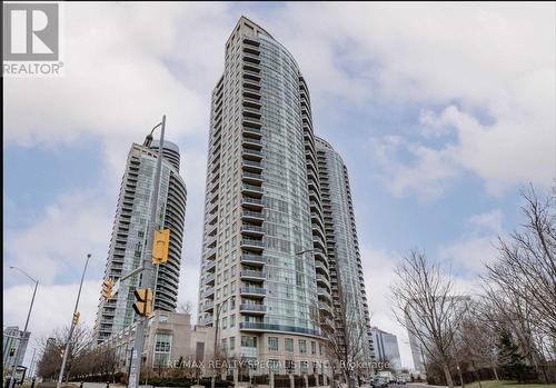 2008 - 90 Absolute Avenue, Mississauga, ON - Outdoor With Balcony With Facade