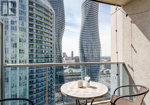 2008 - 90 Absolute Avenue, Mississauga, ON - Outdoor With Balcony