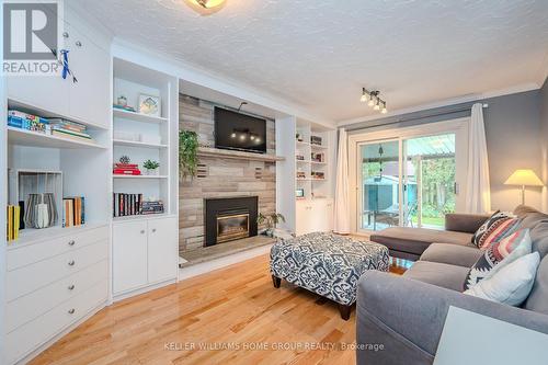 83 Rickson Avenue, Guelph, ON - Indoor Photo Showing Living Room With Fireplace