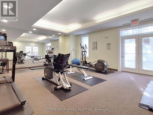 115 - 9519 Keele Street, Vaughan, ON - Indoor Photo Showing Gym Room