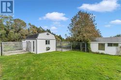 View of yard with an outbuilding - 