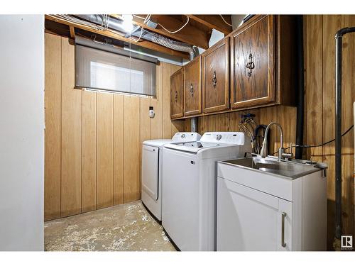 12013 42 St Nw, Edmonton, AB - Indoor Photo Showing Laundry Room