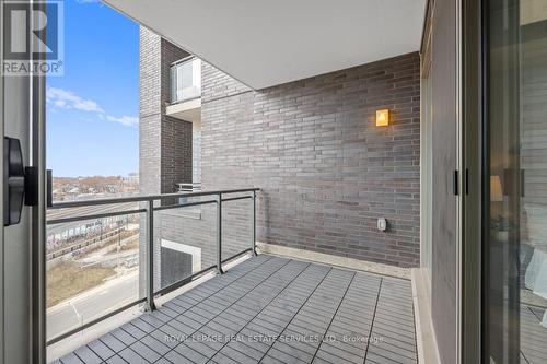 712 - 20 Minowan Miikan Lane, Toronto, ON - Outdoor With Balcony With Exterior