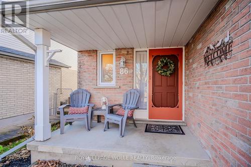 86 Brembel Street, Kitchener, ON - Outdoor With Deck Patio Veranda With Exterior