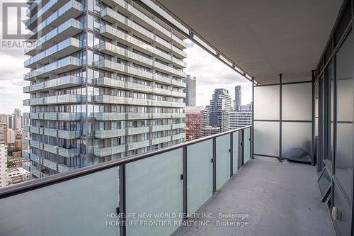 3111 - 65 St Mary Street, Toronto, ON - Outdoor With Balcony With Exterior