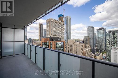 3111 - 65 St Mary Street, Toronto, ON - Outdoor With Balcony With Exterior