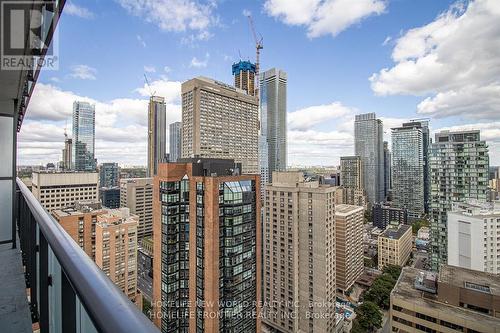 3111 - 65 St Mary Street, Toronto, ON - Outdoor With Balcony With Facade