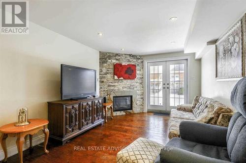 17 Agincourt Road, Vaughan, ON - Indoor Photo Showing Living Room With Fireplace