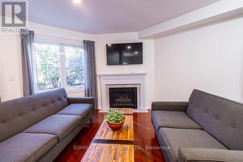 51 - 2250 Rockingham Drive, Oakville, ON - Indoor Photo Showing Living Room With Fireplace