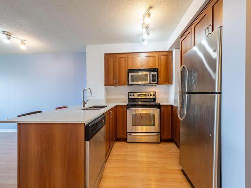 Kitchen - 903-1280 Rue St-Jacques, Montréal (Ville-Marie), QC - Indoor Photo Showing Kitchen With Double Sink