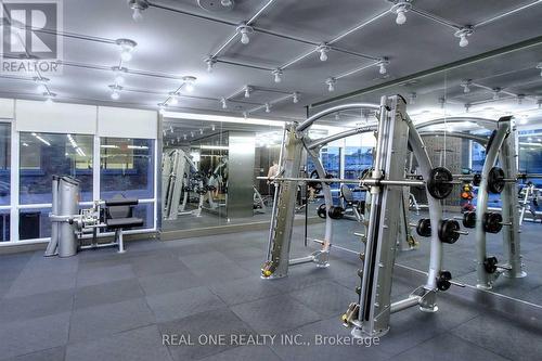 3002 - 30 Nelson Street, Toronto, ON - Indoor Photo Showing Gym Room