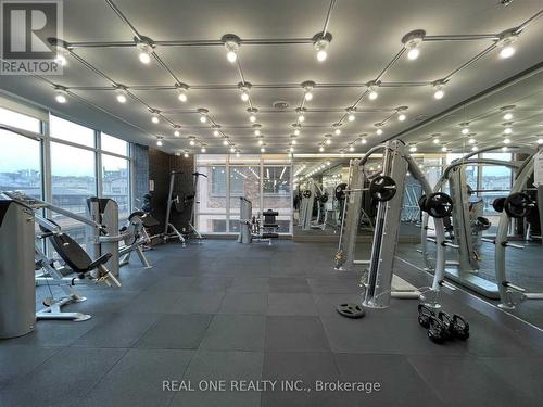 3002 - 30 Nelson Street, Toronto, ON - Indoor Photo Showing Gym Room