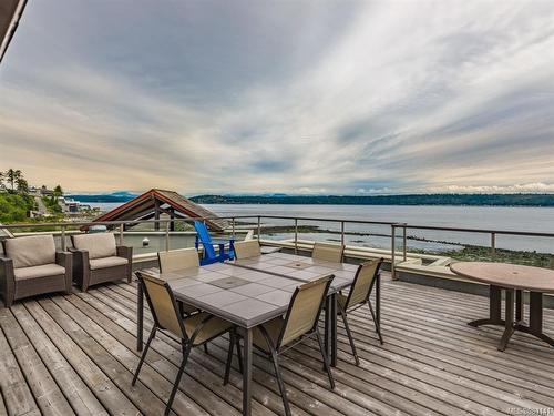 3401-27 Island Hwy South, Campbell River, BC - Outdoor With Body Of Water With Deck Patio Veranda With View