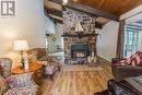 2711 Gawas Bay Rd|St. Joseph Township, St. Joseph Island, ON  - Indoor Photo Showing Living Room With Fireplace 