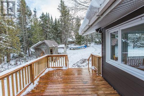 2711 Gawas Bay Rd|St. Joseph Township, St. Joseph Island, ON - Outdoor With Deck Patio Veranda With Exterior