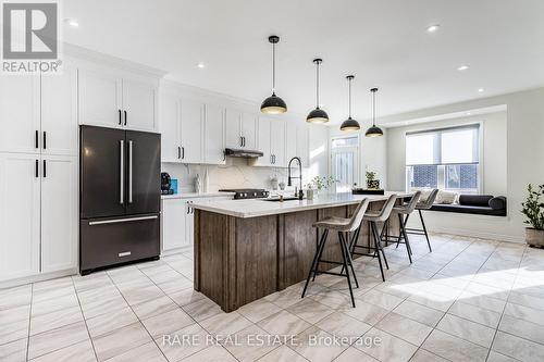 17 Herrick Drive, Brampton, ON - Indoor Photo Showing Kitchen With Upgraded Kitchen