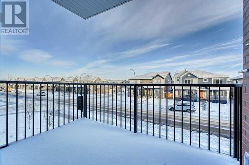 1208, 111 Wolf Creek Drive, Calgary, AB - Outdoor With Balcony