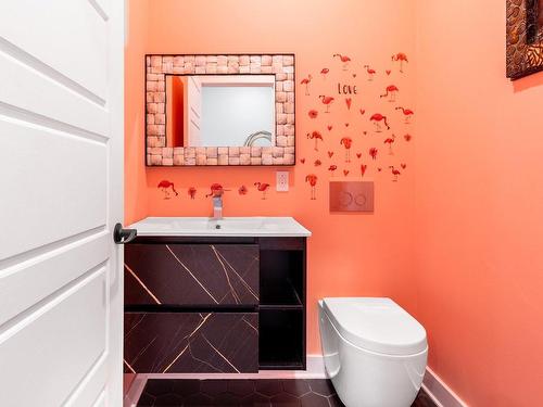 Powder room - 2 Rue Bisaillon, Lacolle, QC - Indoor Photo Showing Bathroom