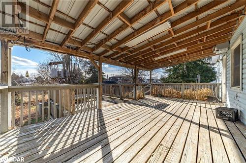 33 Lewis Street, Belleville, ON - Outdoor With Deck Patio Veranda With Exterior