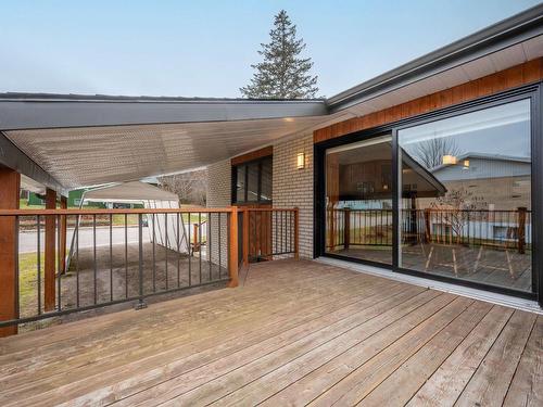 Terrasse - 15 Rue Boivin, Labelle, QC - Outdoor With Deck Patio Veranda With Exterior