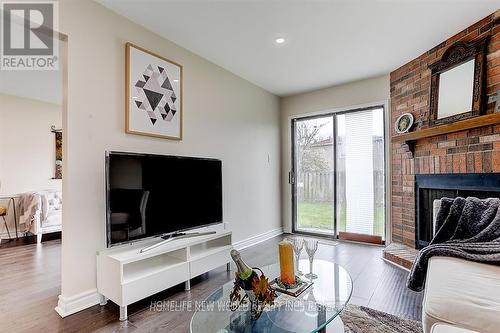 23 Martlesham Road, Markham, ON - Indoor Photo Showing Living Room With Fireplace