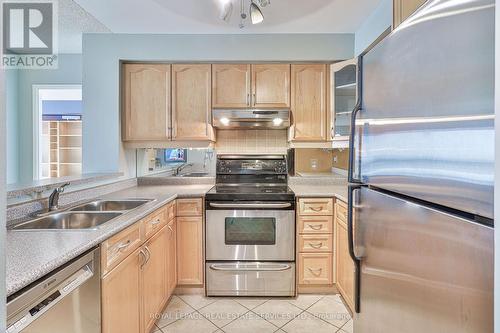 505 - 2267 Lake Shore Boulevard W, Toronto, ON - Indoor Photo Showing Kitchen With Stainless Steel Kitchen With Double Sink