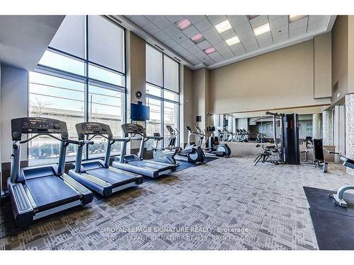 1502-2087 Lake Shore Blvd W, Toronto, ON - Indoor Photo Showing Gym Room