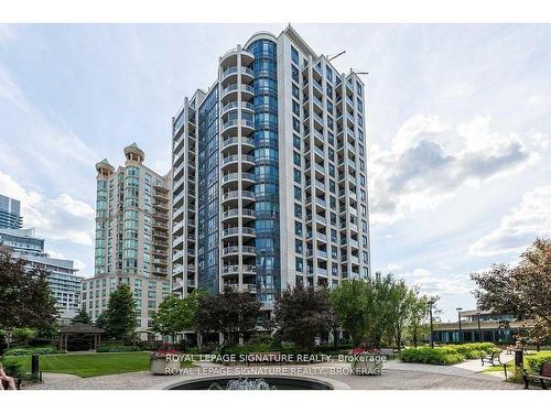 1502-2087 Lake Shore Blvd W, Toronto, ON - Outdoor With Balcony With Facade