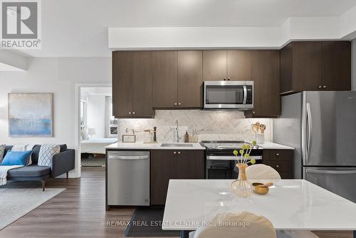 2101 - 10 Wilby Crescent, Toronto, ON - Indoor Photo Showing Kitchen With Stainless Steel Kitchen With Upgraded Kitchen