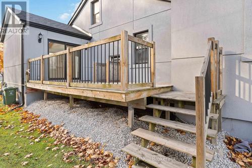 599 Beach Boulevard, Hamilton, ON - Outdoor With Deck Patio Veranda With Exterior