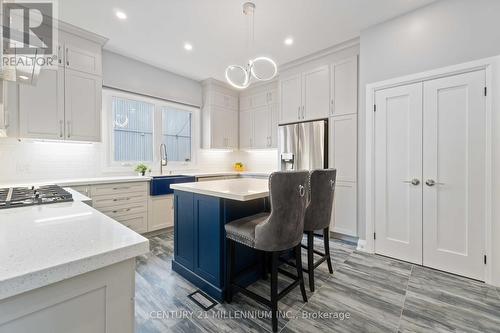 599 Beach Boulevard, Hamilton, ON - Indoor Photo Showing Kitchen With Double Sink With Upgraded Kitchen