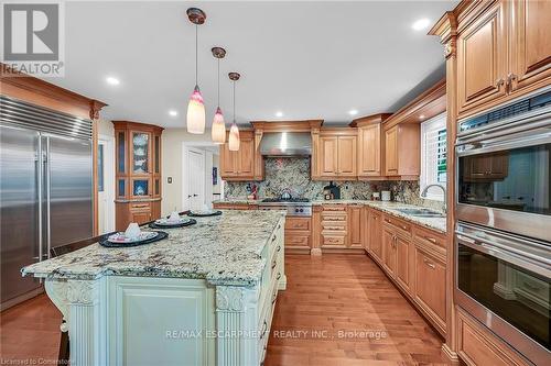 58 Tamwood Court, Hamilton, ON - Indoor Photo Showing Kitchen With Upgraded Kitchen