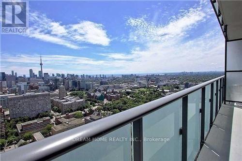 2502 - 65 St Mary Street, Toronto, ON - Outdoor With Balcony With View