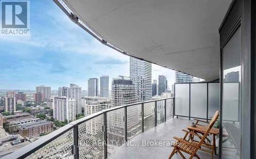 2211 - 11 Wellesley Street W, Toronto, ON - Outdoor With Balcony With View With Exterior