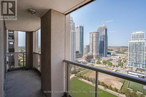 2308 - 4090 Living Arts Drive, Mississauga, ON - Outdoor With Balcony