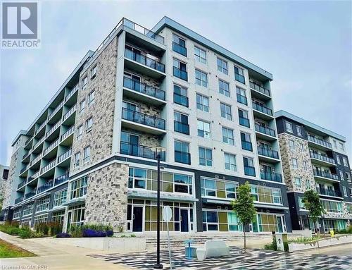 275 Larch Street Unit# B510, Waterloo, ON - Outdoor With Balcony With Facade