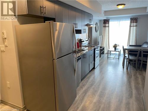 275 Larch Street Unit# B510, Waterloo, ON - Indoor Photo Showing Kitchen With Stainless Steel Kitchen