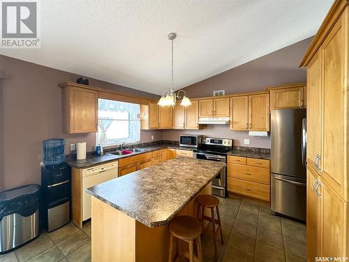 Chaplin Acreage With 3 Quarters Lease Land, Chaplin Rm No. 164, SK - Indoor Photo Showing Kitchen With Double Sink