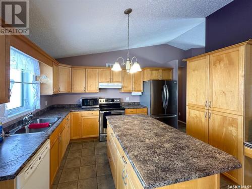 Chaplin Acreage With 3 Quarters Lease Land, Chaplin Rm No. 164, SK - Indoor Photo Showing Kitchen With Double Sink