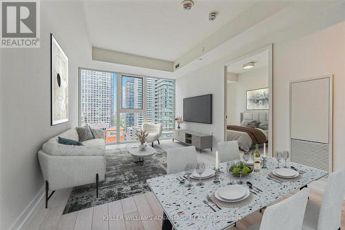 1502 - 357 King Street W, Toronto, ON - Indoor Photo Showing Dining Room