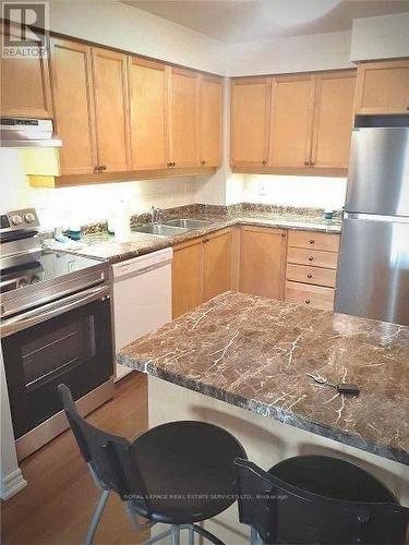 1903 - 3880 Duke Of York Boulevard, Mississauga, ON - Indoor Photo Showing Kitchen With Double Sink