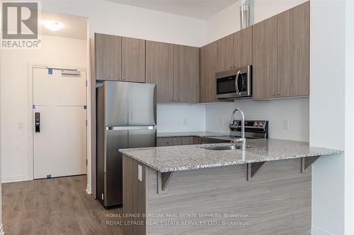 512 - 460 Gordon Krantz Avenue, Milton, ON - Indoor Photo Showing Kitchen With Stainless Steel Kitchen