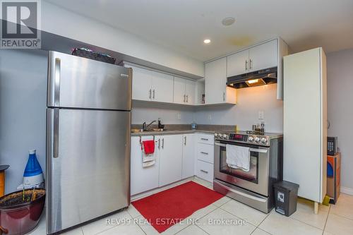 36 Fern Valley Crescent, Brampton, ON - Indoor Photo Showing Kitchen With Stainless Steel Kitchen With Double Sink